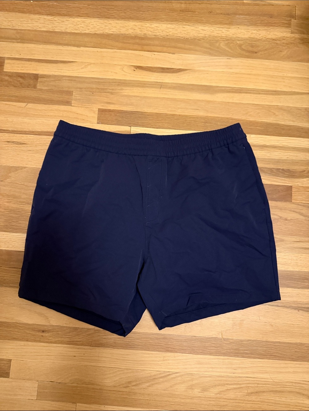 Outdoor Voices Men's Navy Athletic Shorts